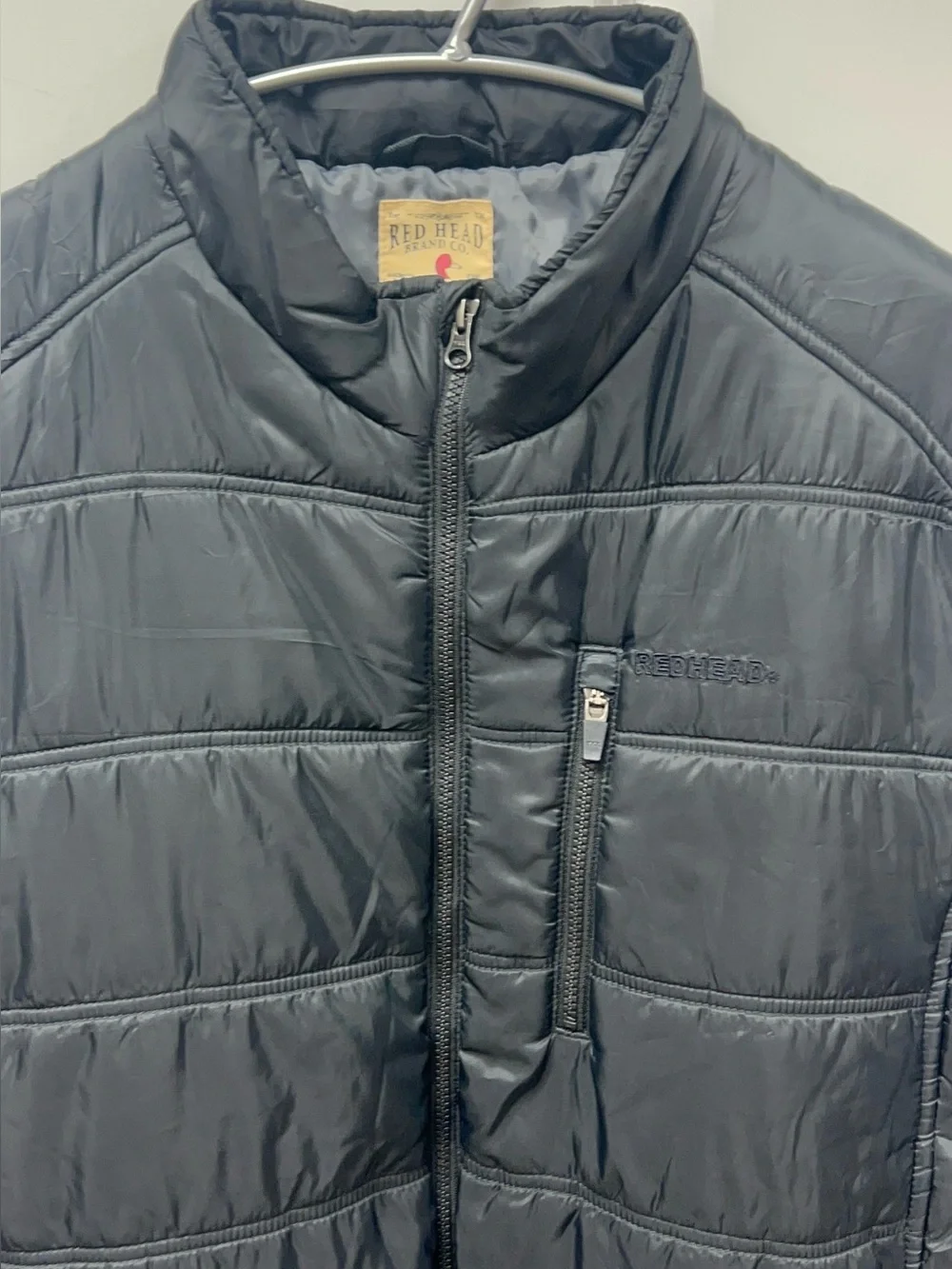 RedHead Brand Co. Men's Black Quilted Puffer Vest Size 3XL
